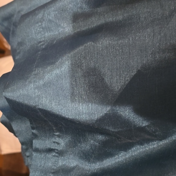 RJ Designer's Collection Teal Drape Panels (1 Set of 2 Panels) - Picture 4 of 4